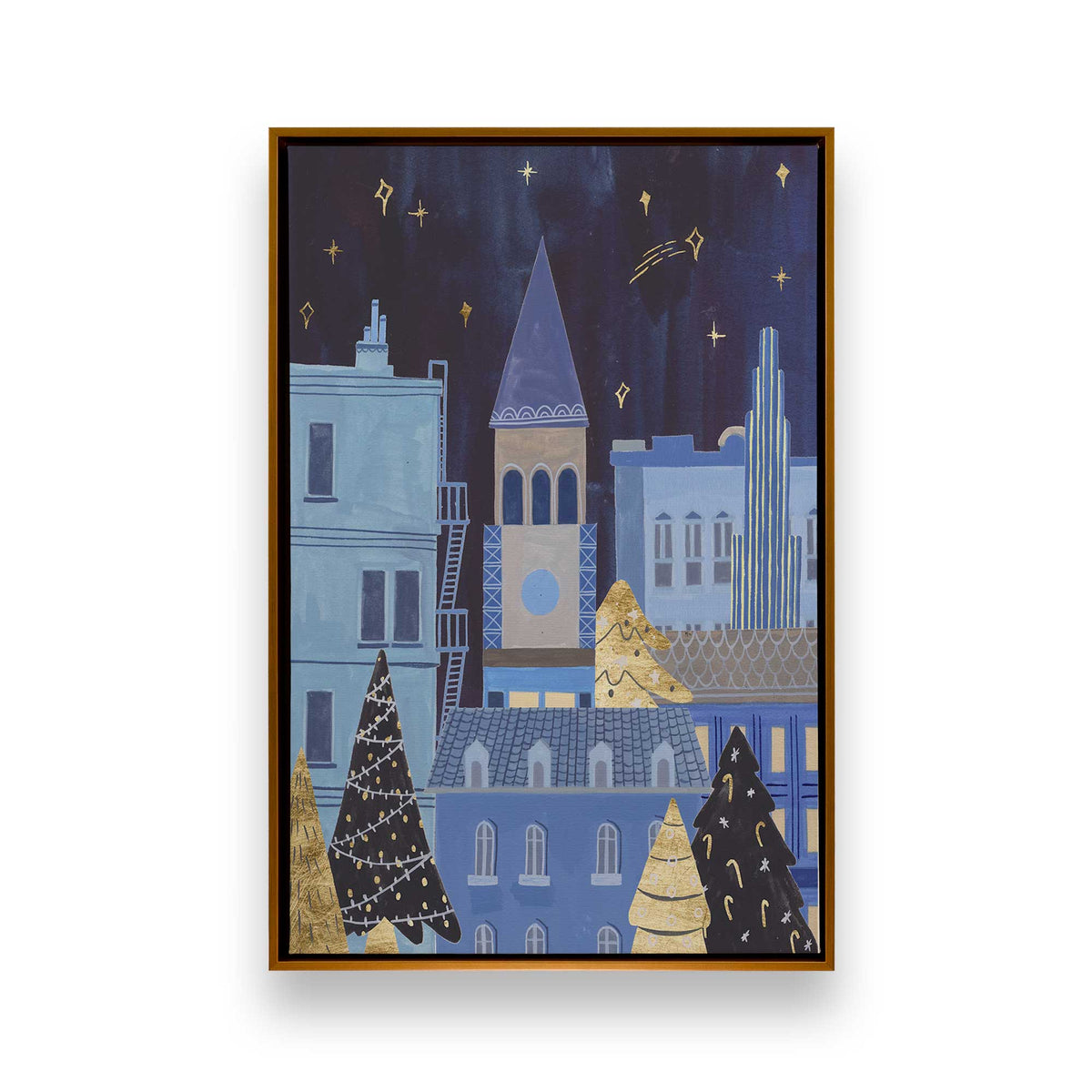 [Color:Polished Gold], Picture of art in a Polished Gold frame