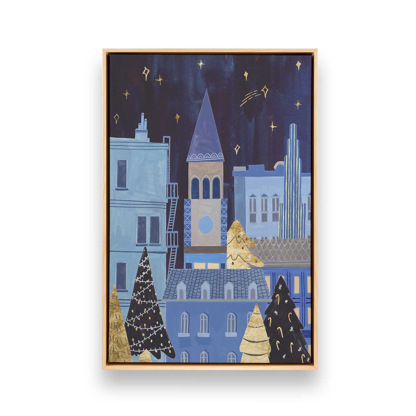 [Color:American Maple], Picture of art in an American Maple frame