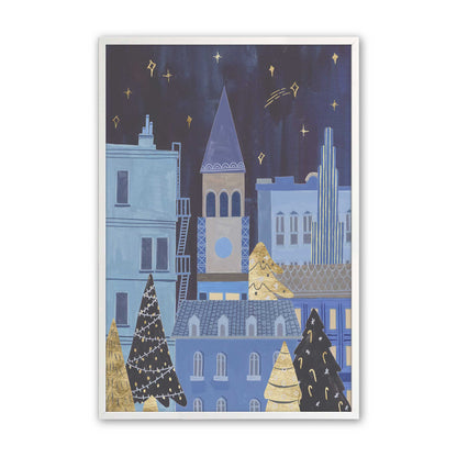 [Color:Opaque White], Picture of art in an Opaque White frame