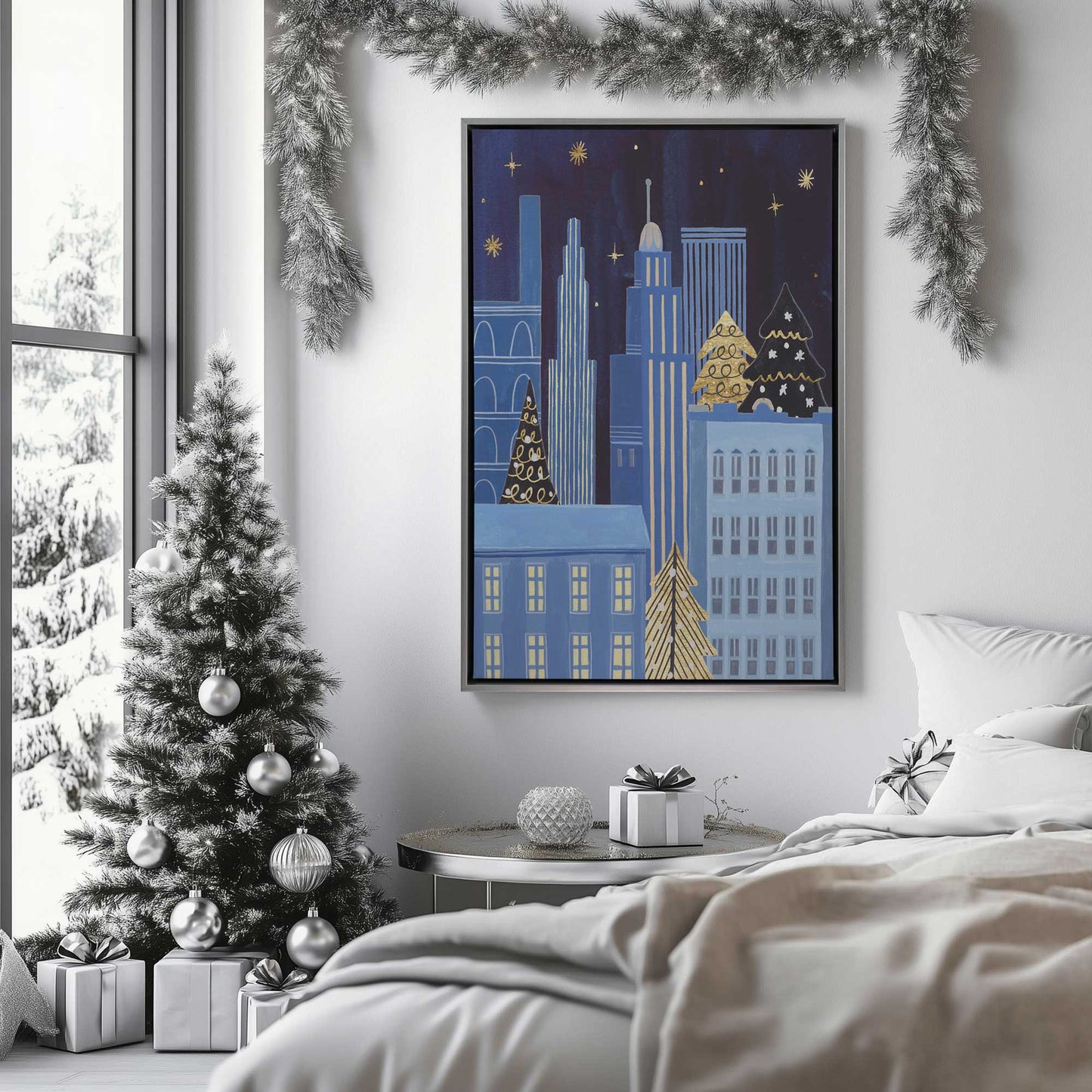 Picture of art in a room