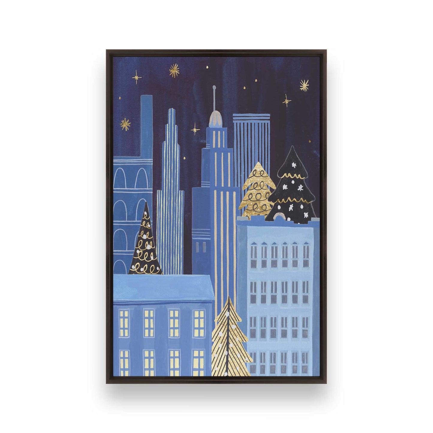 [Color:Espresso], Picture of art in a Espresso frame