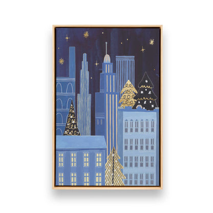 [Color:American Maple], Picture of art in a American Maple frame