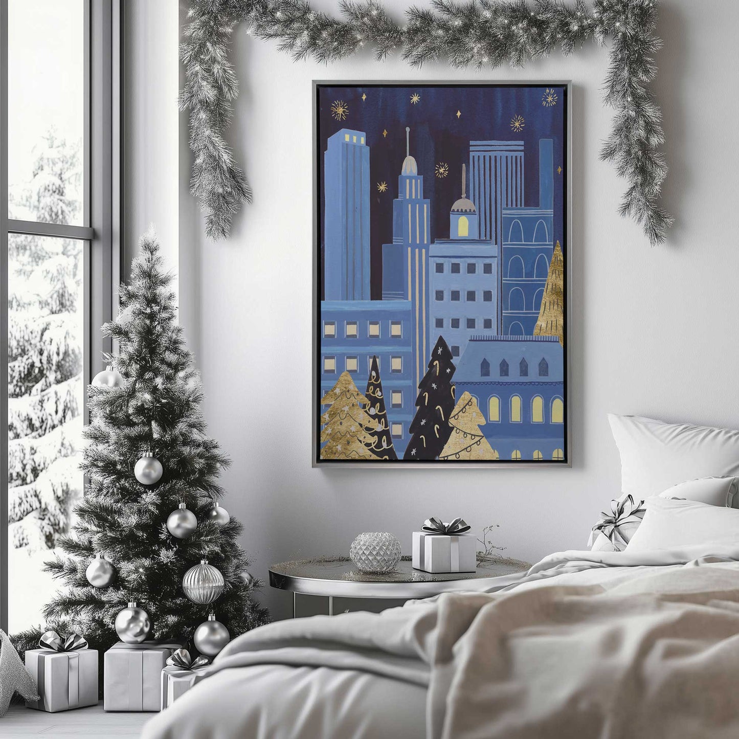 Picture of art in a room