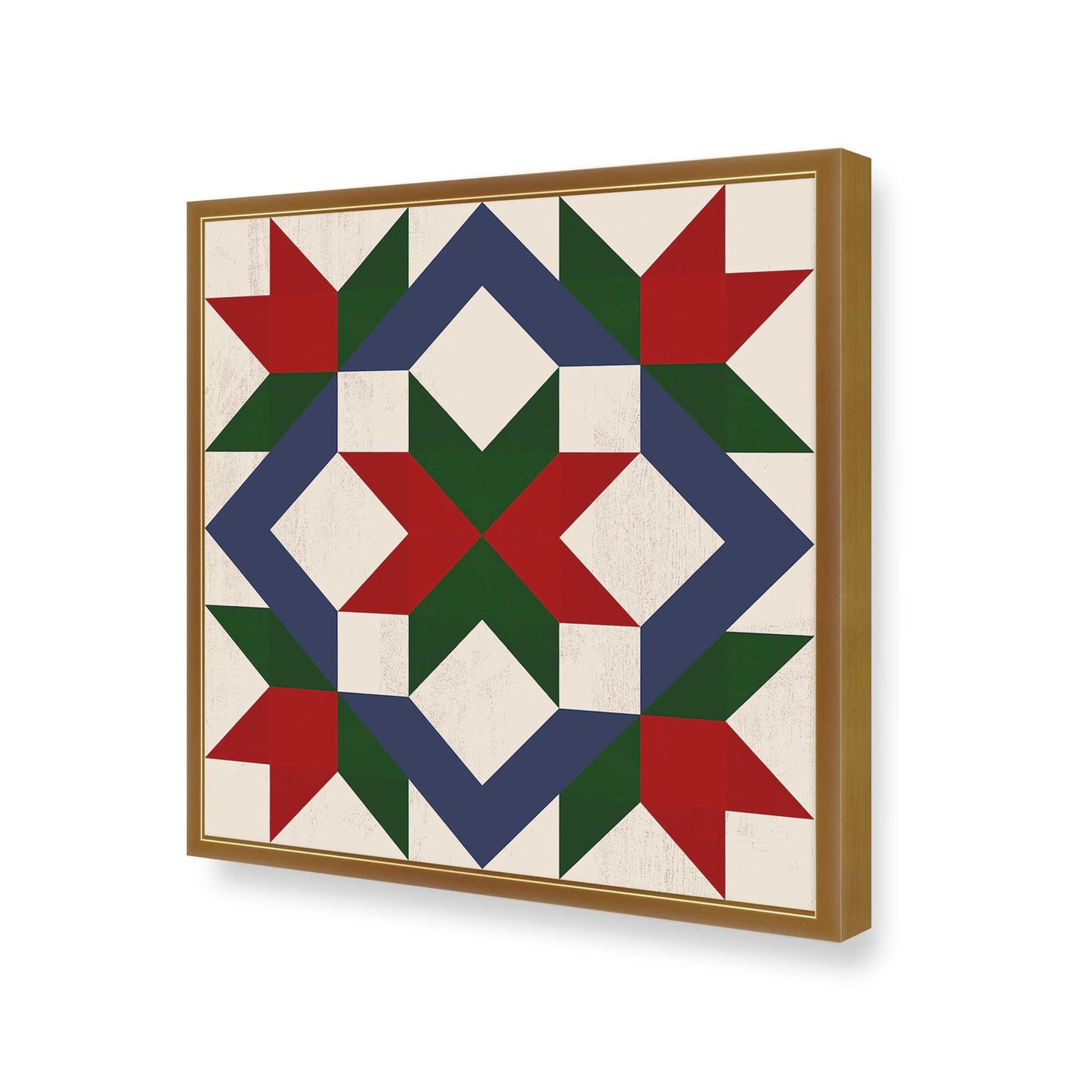 [Color:Polished Gold], Picture of art in a Polished Gold frame of the corner