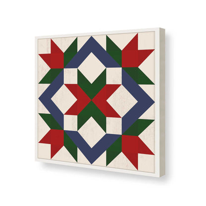 [Color:Opaque White], Picture of art in a Opaque White frame of the corner