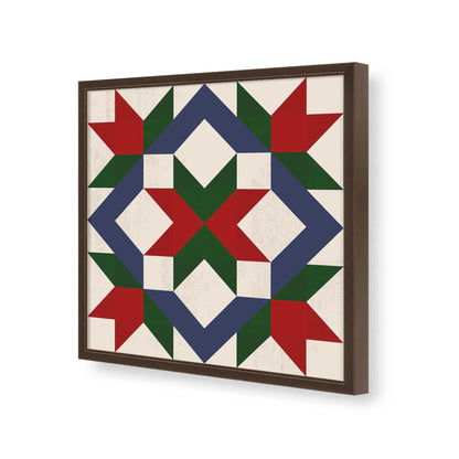 [Color:Espresso], Picture of art in a Espresso frame of the corner