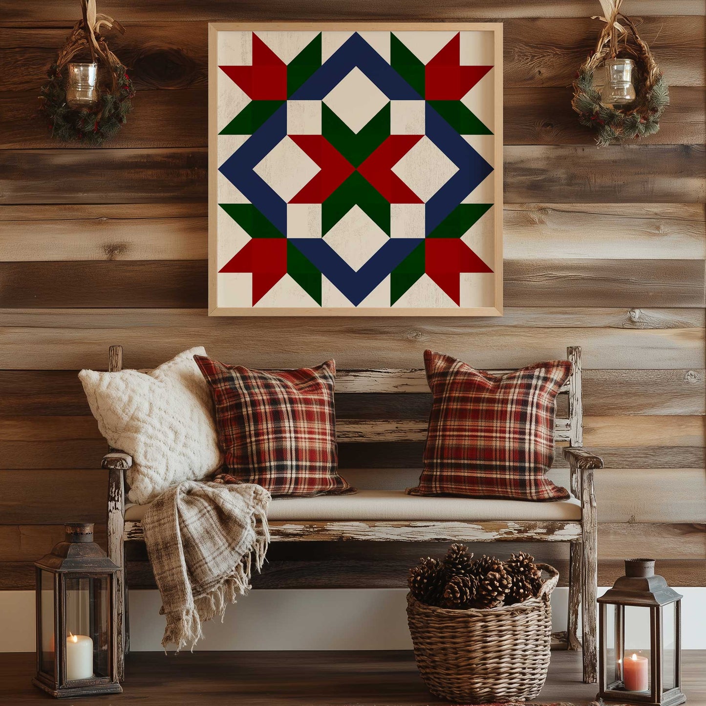 Picture of art in a room