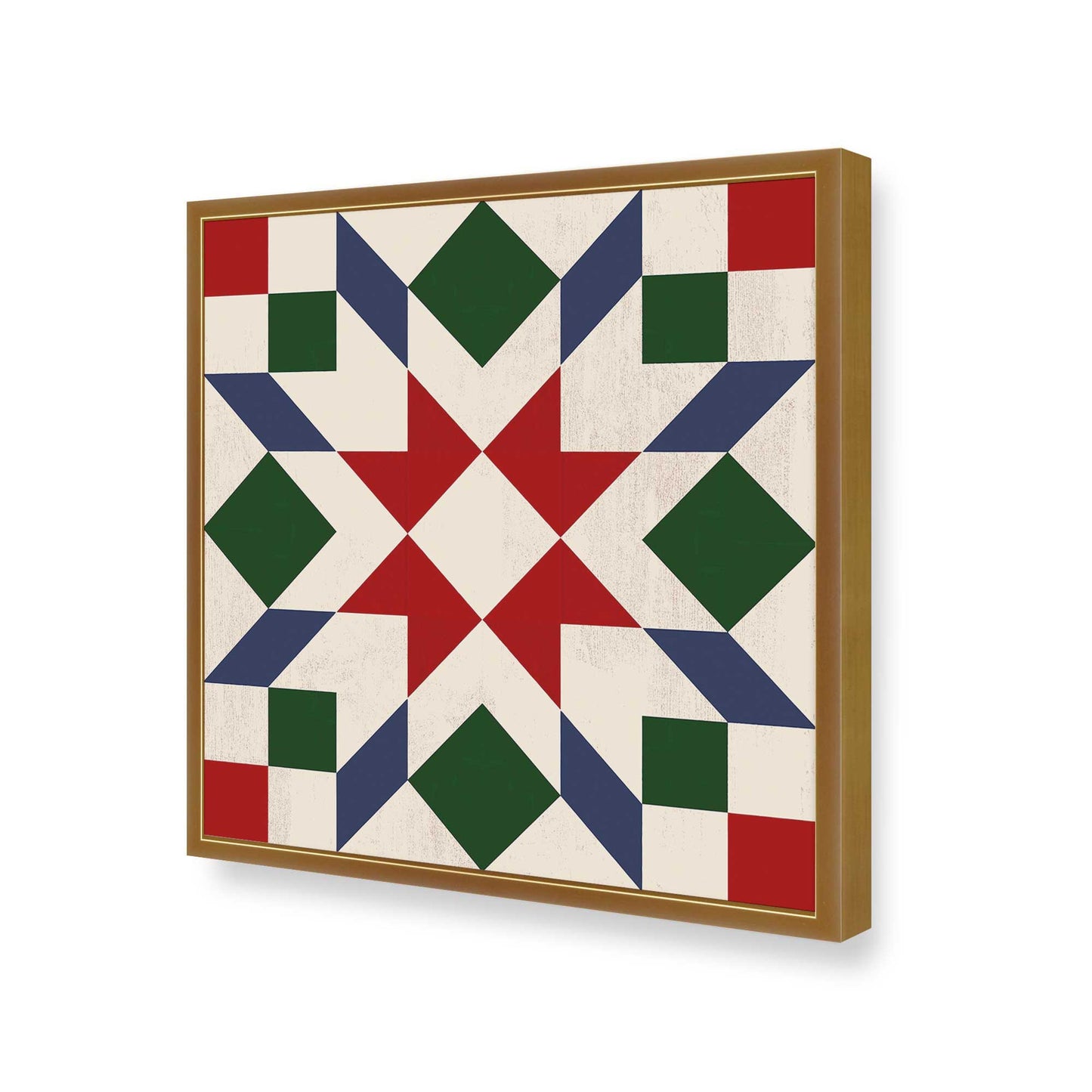 [Color:Polished Gold], Picture of art in a Polished Gold frame of the corner