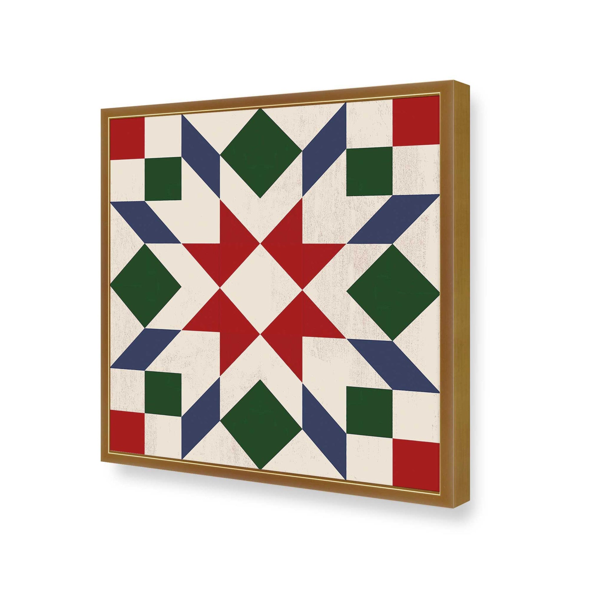 [Color:Polished Gold], Picture of art in a Polished Gold frame of the corner