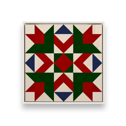 [Color:Opaque White], Picture of art in a White frame