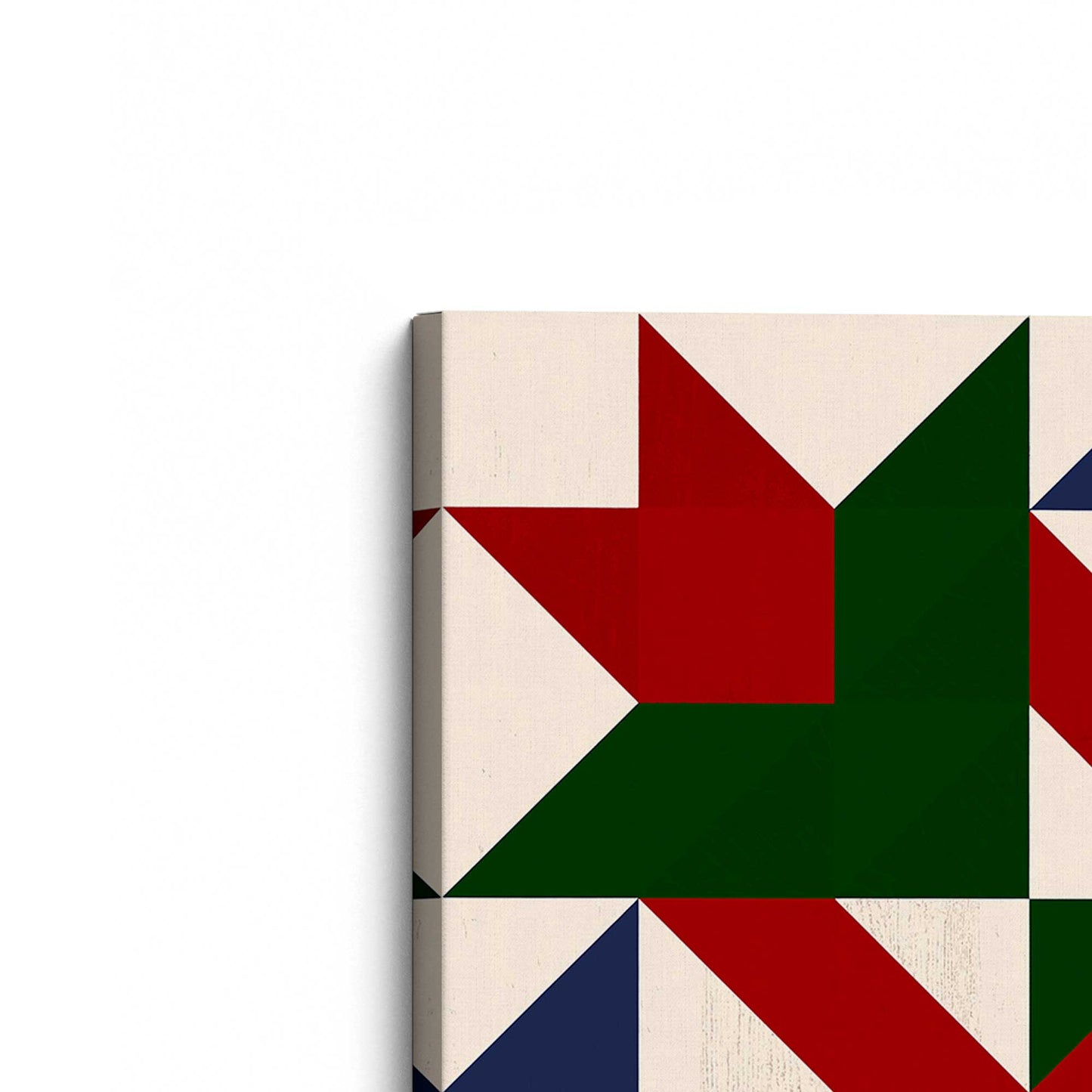 [Color:Stretched Canvas], Picture of the corner of the art