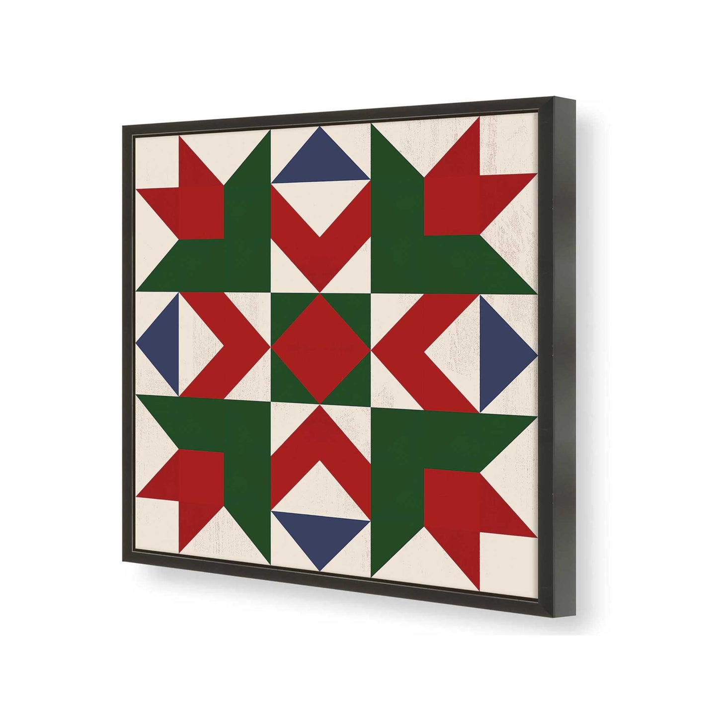 [Color:Satin Black], Picture of art in a Satin Black frame of the corner