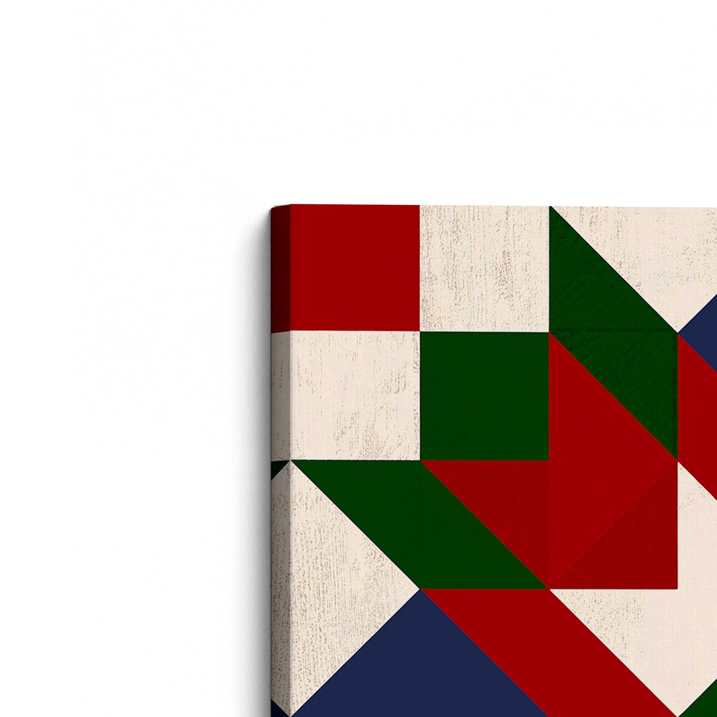 [Color:Stretched Canvas], Picture of the corner of the art