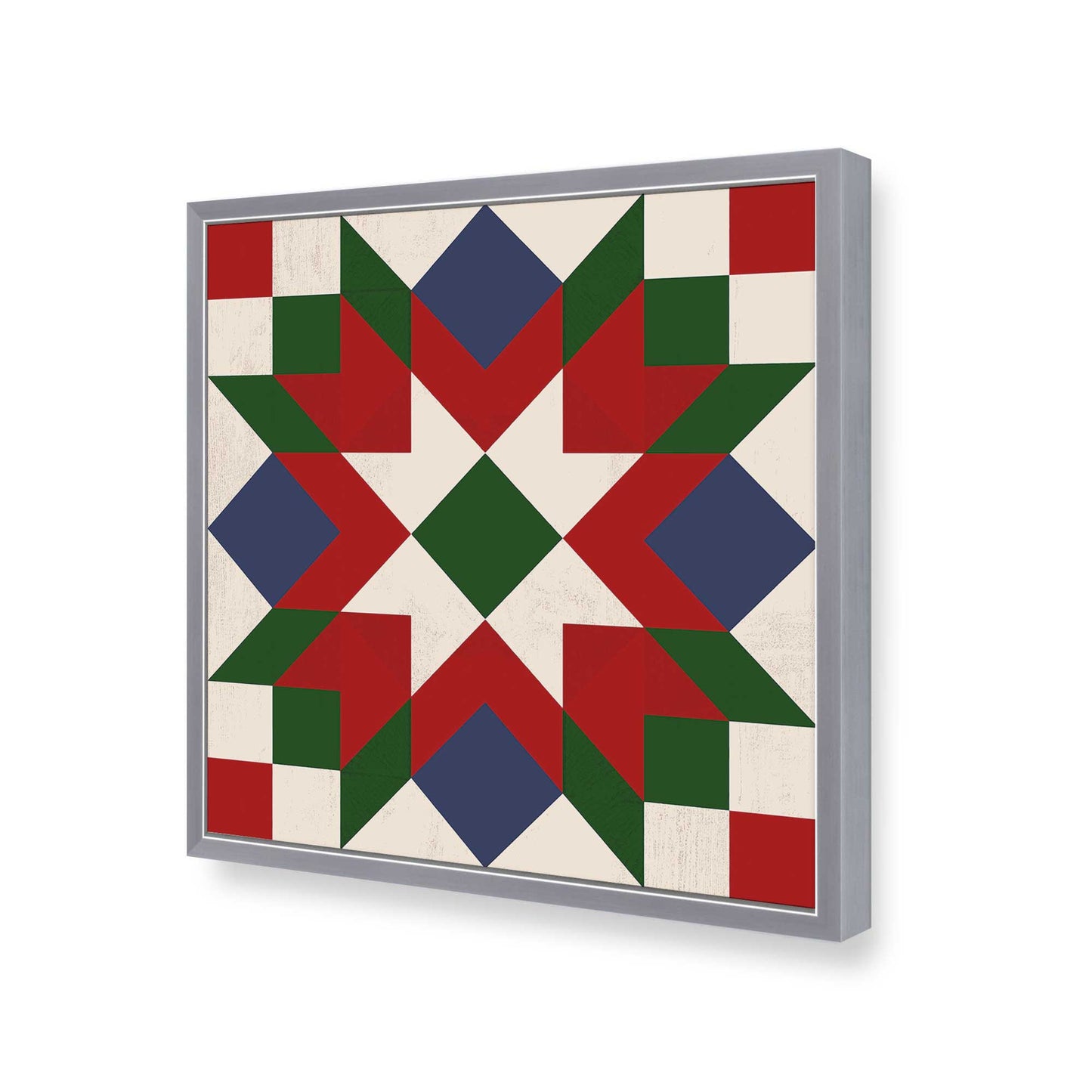 [Color:Polished Chrome], Picture of art in a Polished Chrome frame of the corner