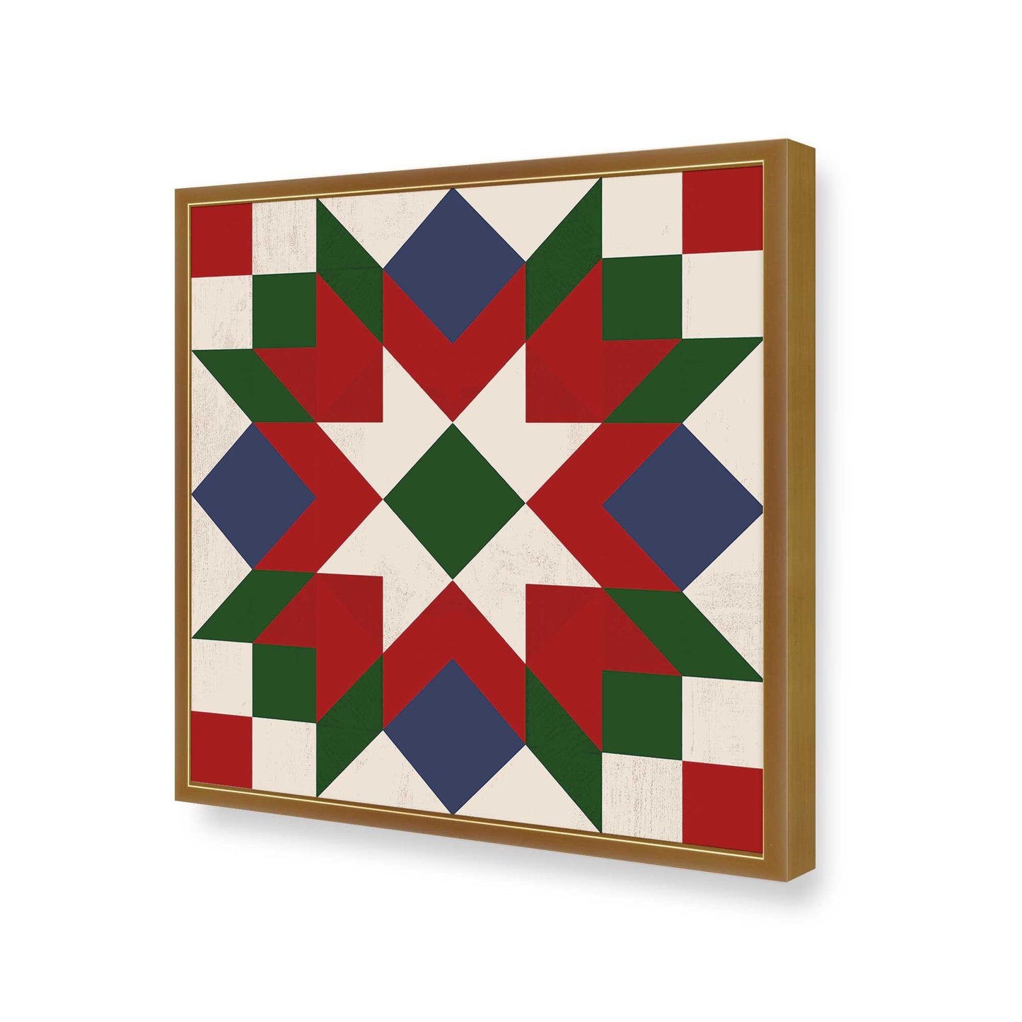 [Color:Polished Gold], Picture of art in a Polished Gold frame of the corner