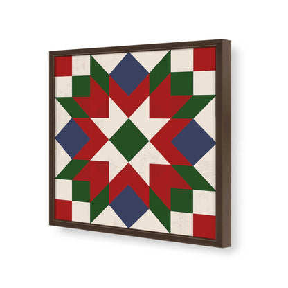 [Color:Espresso], Picture of art in a Espresso frame of the corner