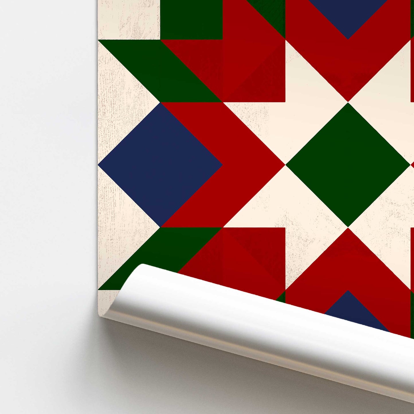 [Color:Rolled Print], Picture of close up of art