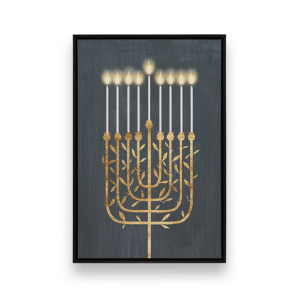 [Color:Satin Black], Picture of art in a Satin Black frame