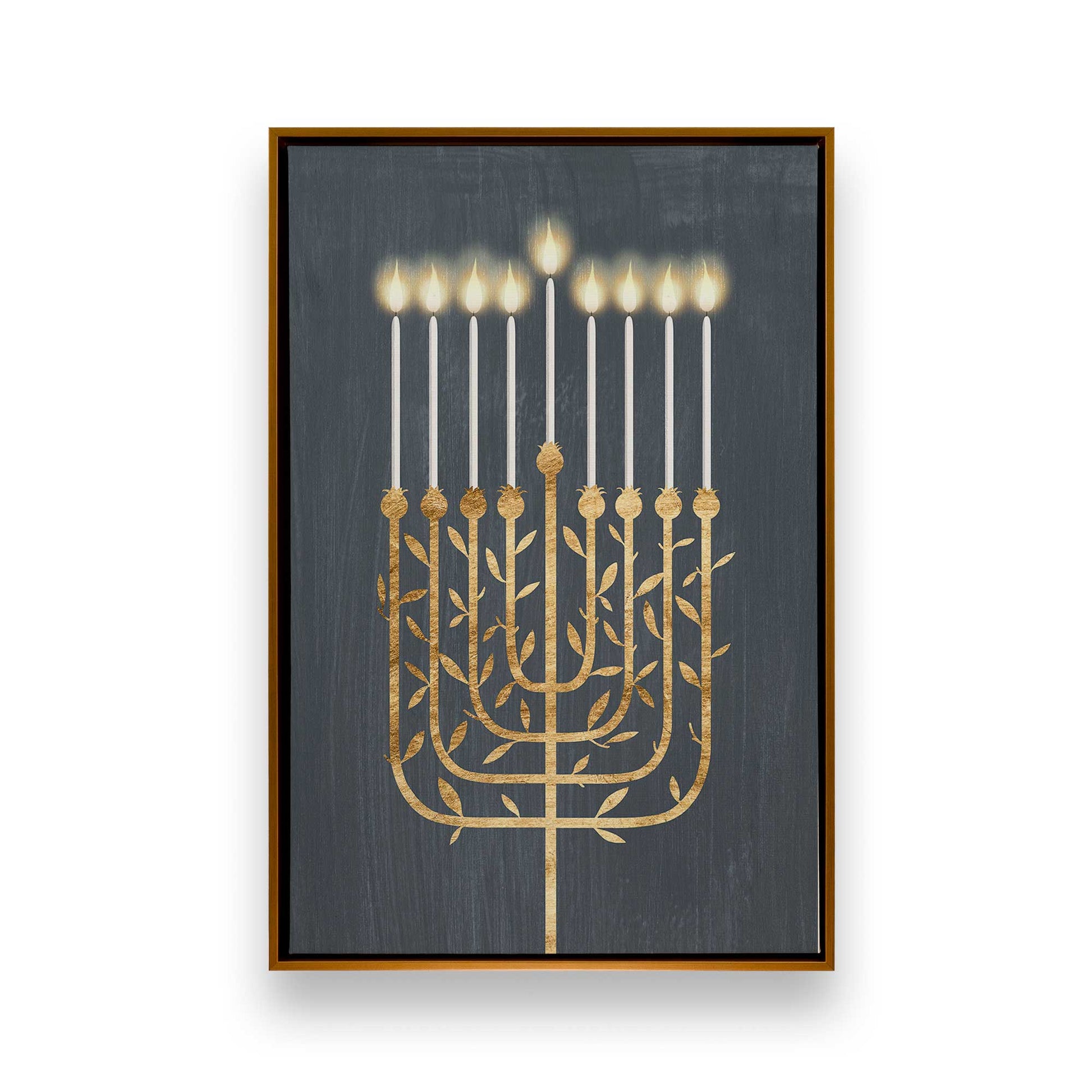 [Color:Polished Gold], Picture of art in a Polished Gold frame