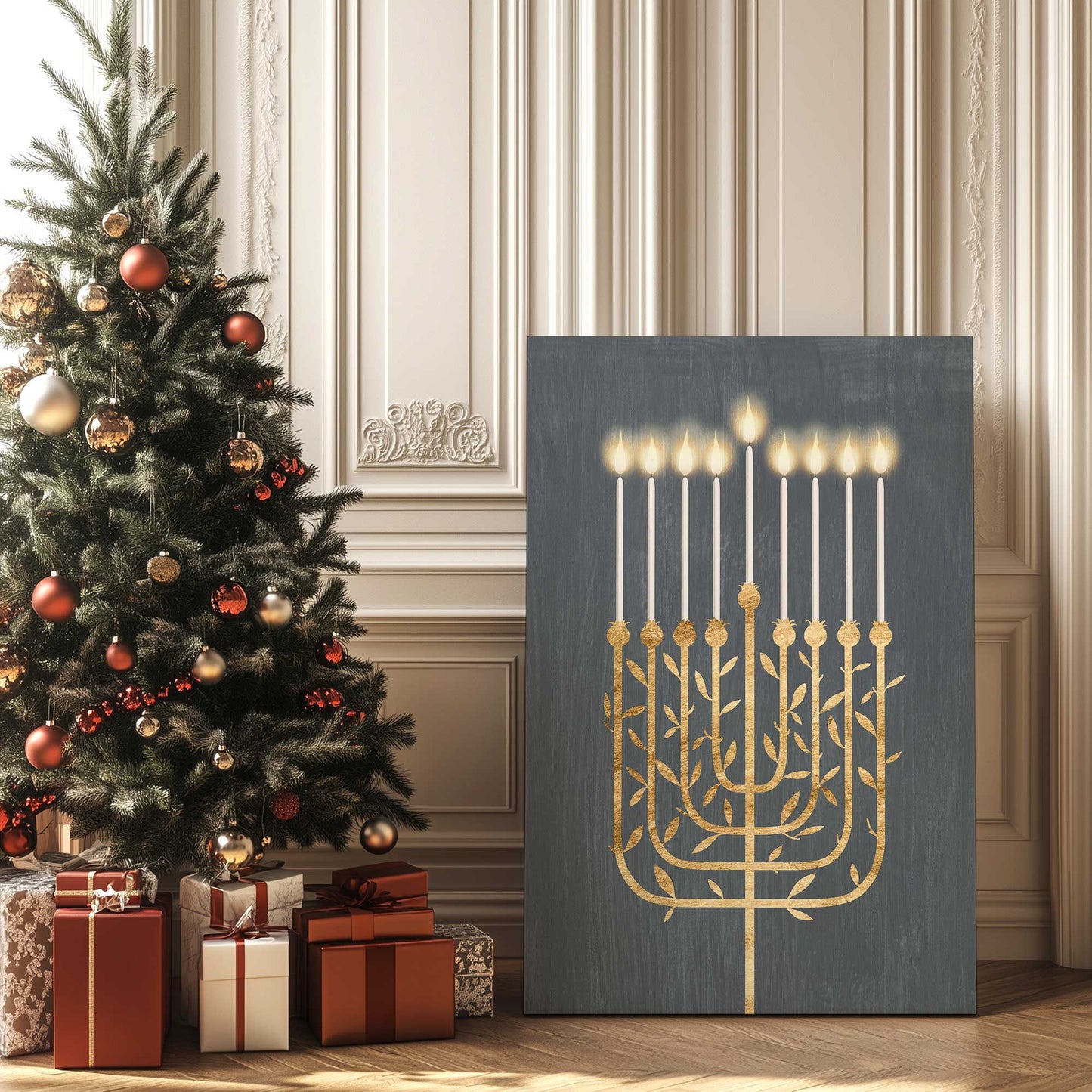 Picture of art in a room