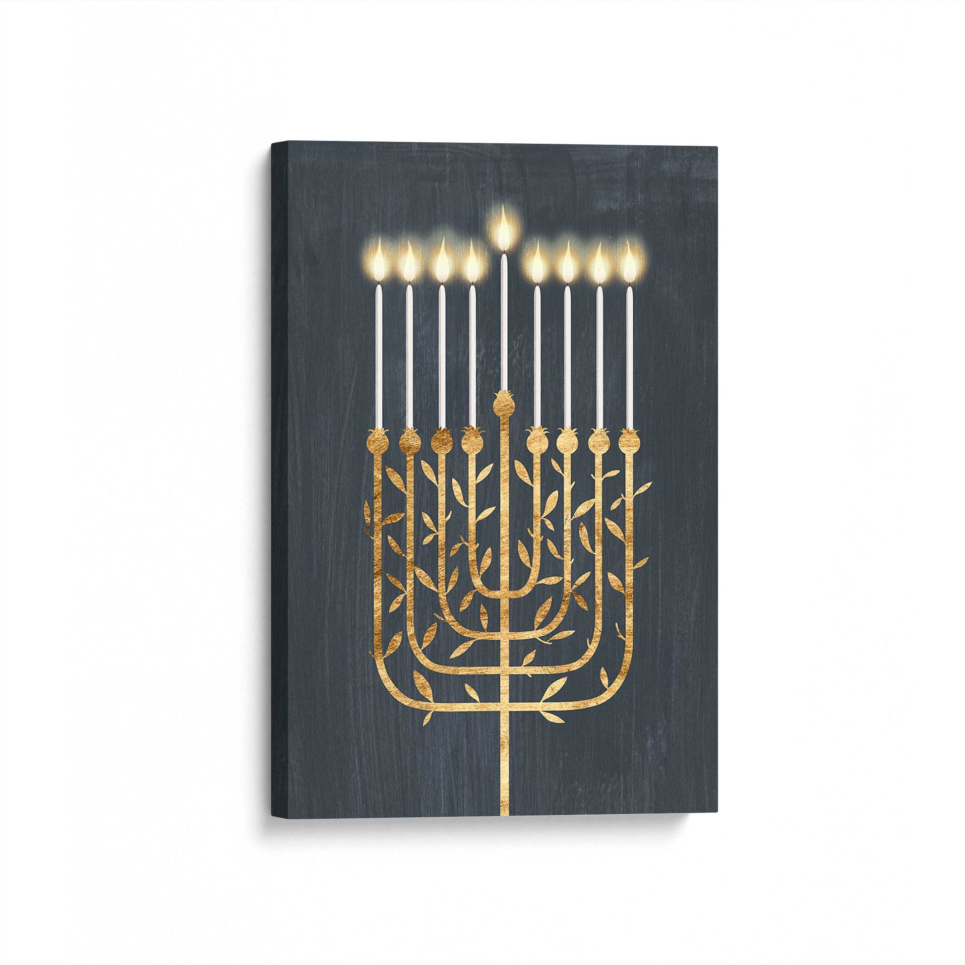 [Color:Stretched Canvas], Picture of art at an angle