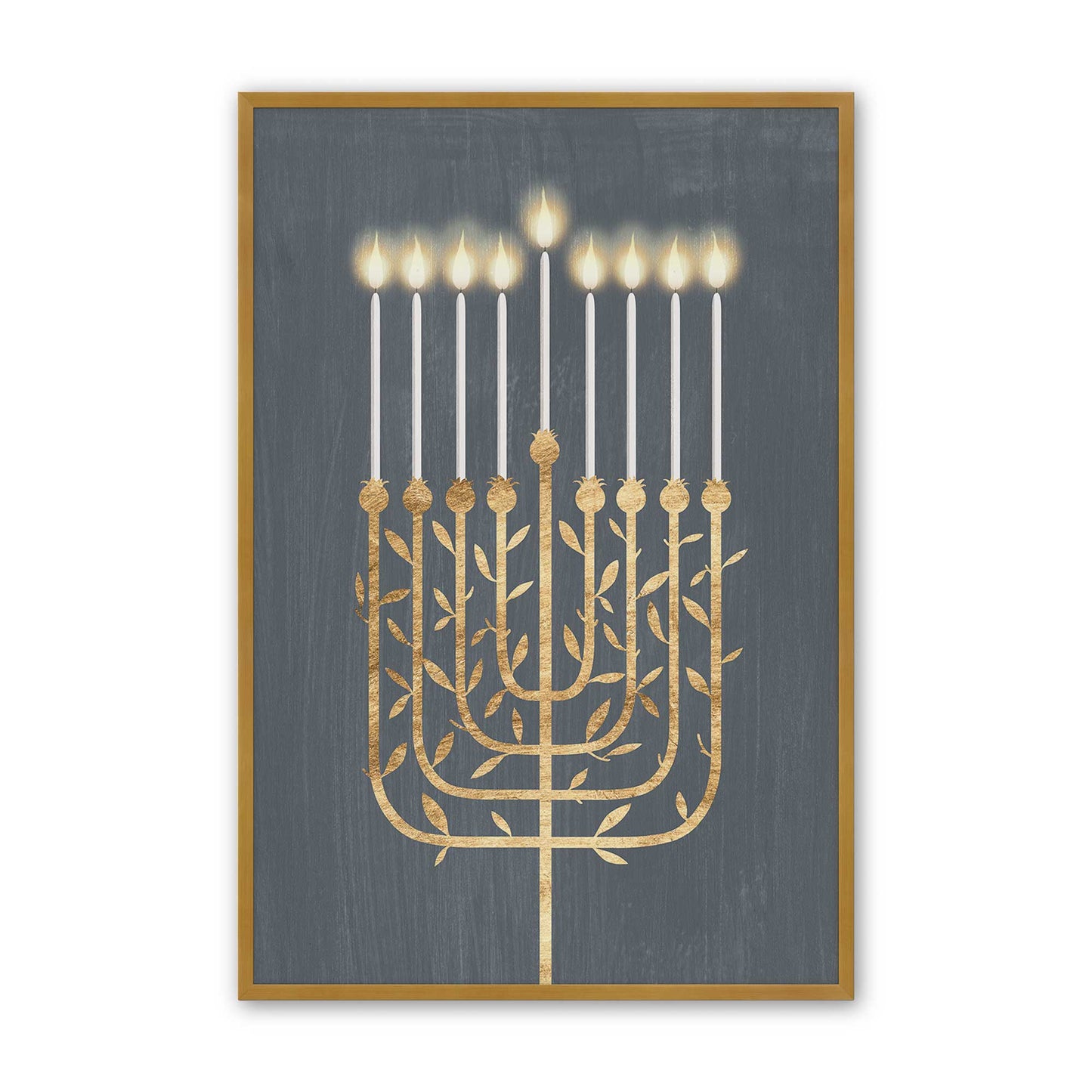 [Color:Polished Gold], Picture of art in a Polished Gold frame