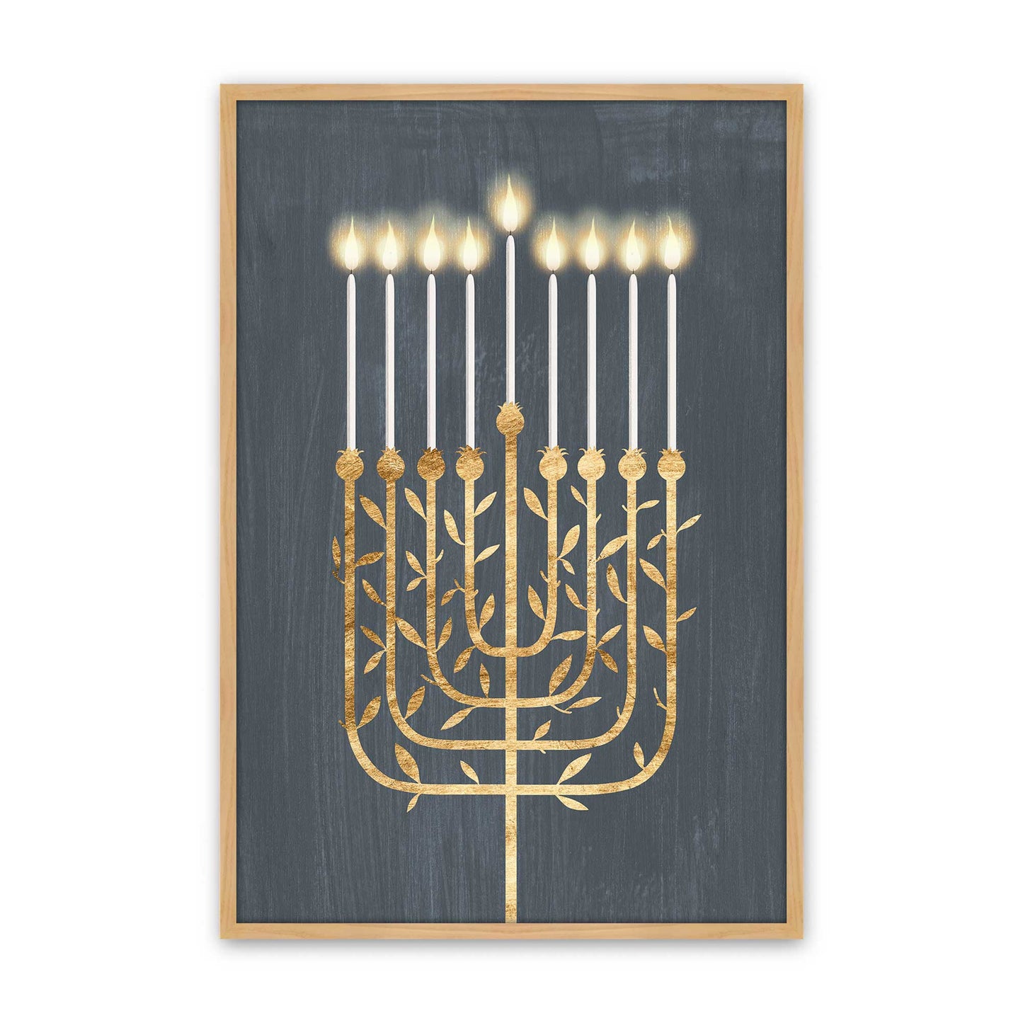 [Color:American Maple], Picture of art in a American Maple frame