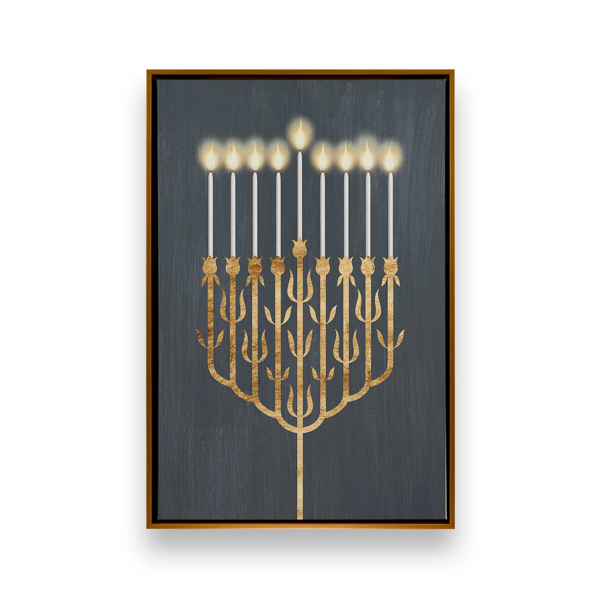 [Color:Polished Gold], Picture of art in a Polished Gold frame