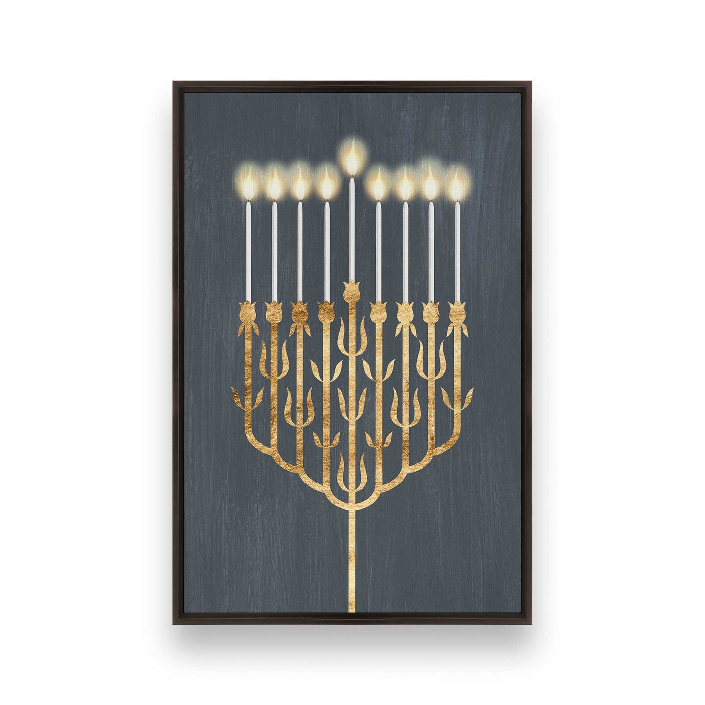 [Color:Espresso], Picture of art in a Espresso frame