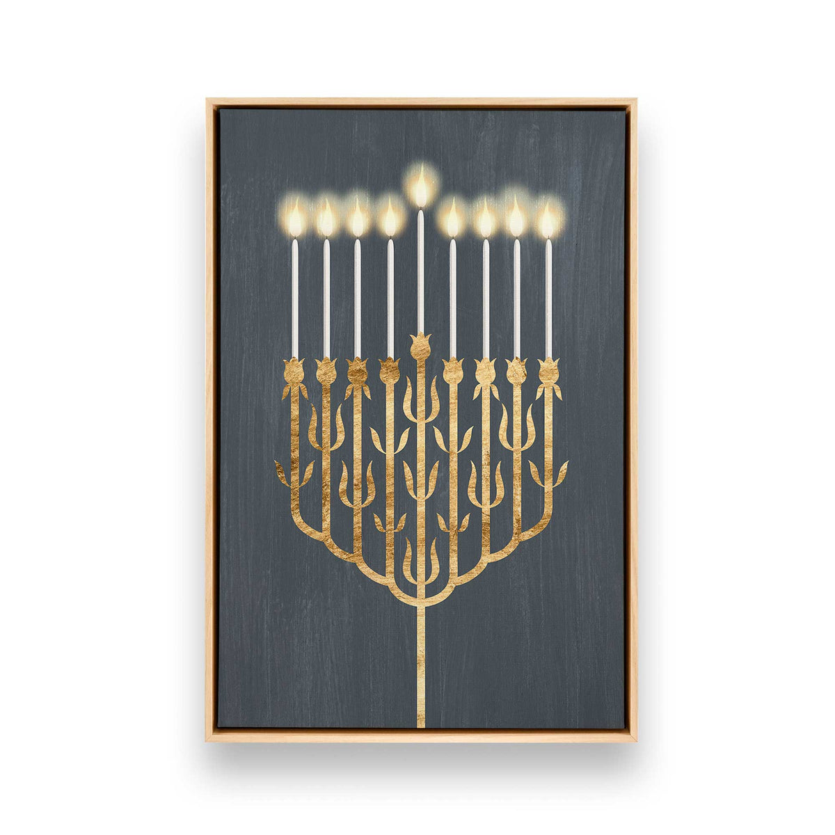 [Color:American Maple], Picture of art in a American Maple frame