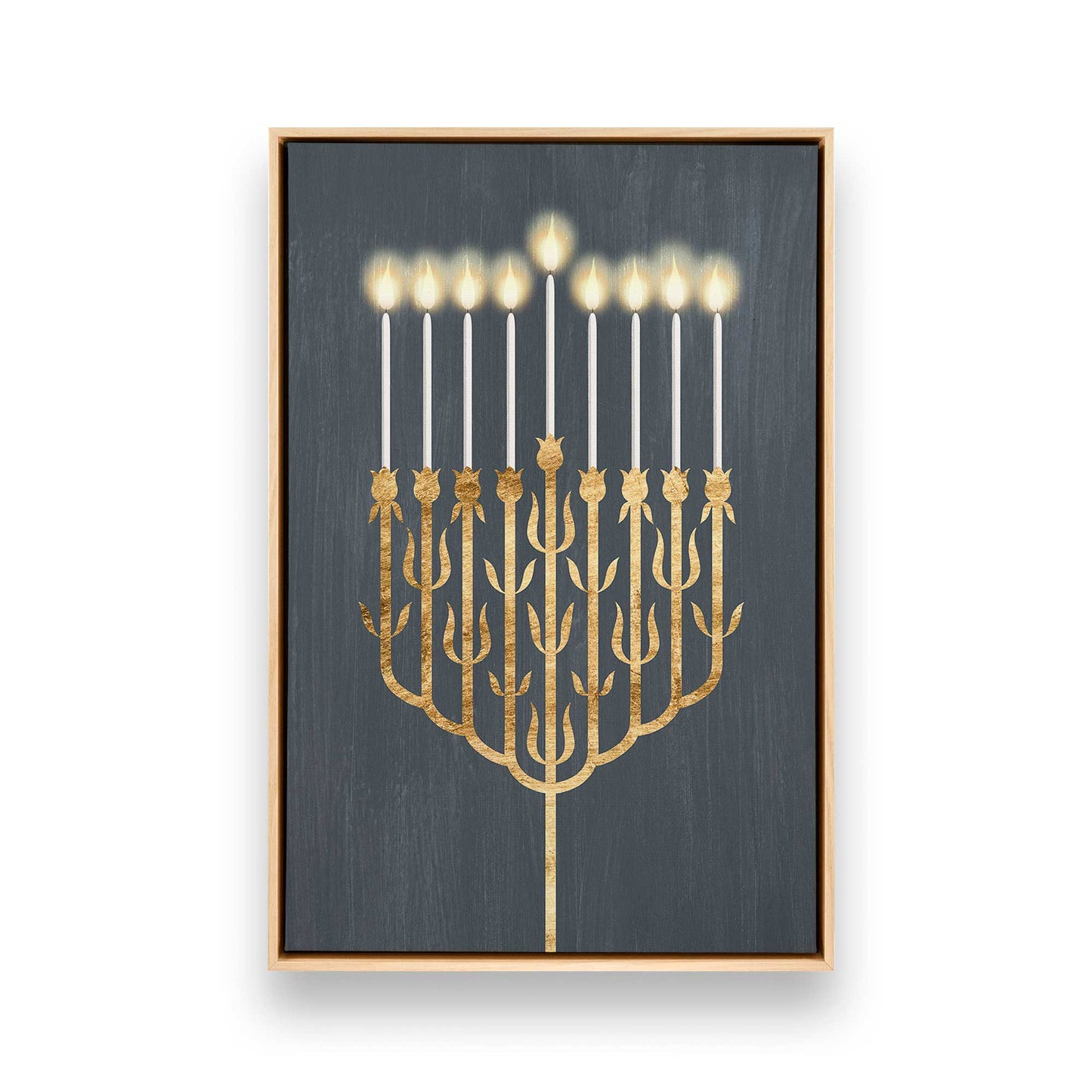 [Color:American Maple], Picture of art in a American Maple frame