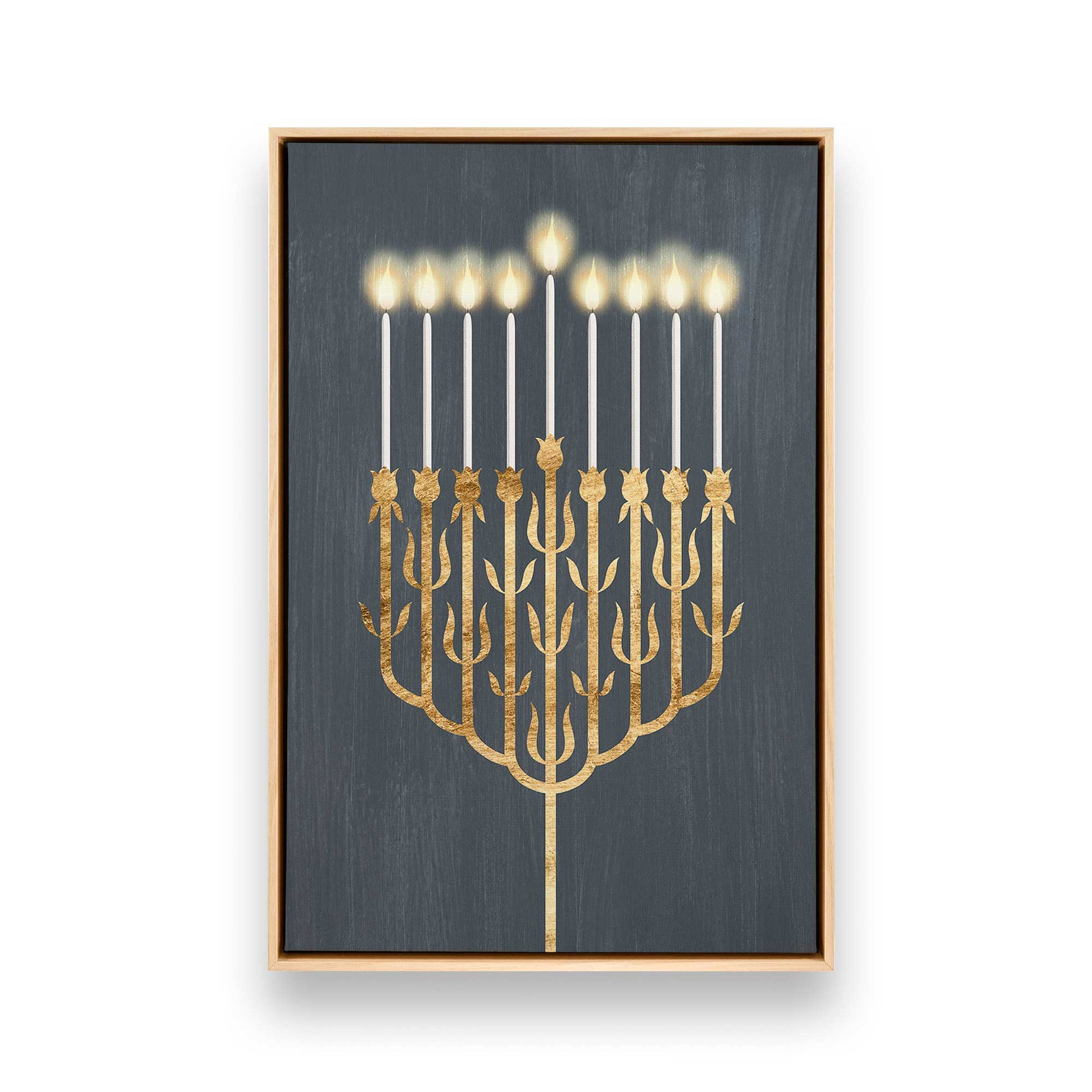 [Color:American Maple], Picture of art in a American Maple frame