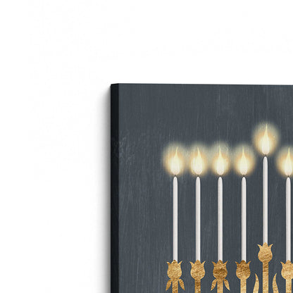 [Color:Stretched Canvas], Picture of the corner of the art