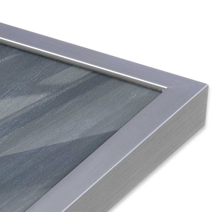 [Color:Polished Chrome], Picture of art in a Polished Chrome frame at an angle