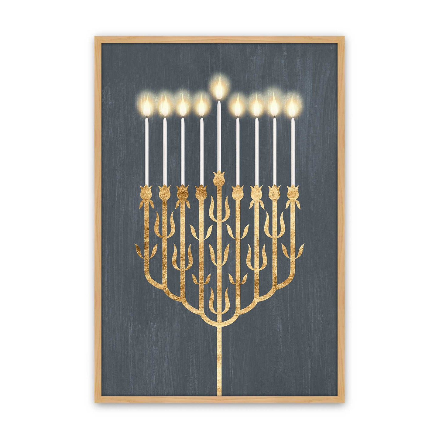 [Color:American Maple], Picture of art in a American Maple frame