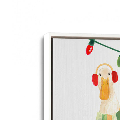 [Color:Opaque White], Picture of art in a White frame at an angle