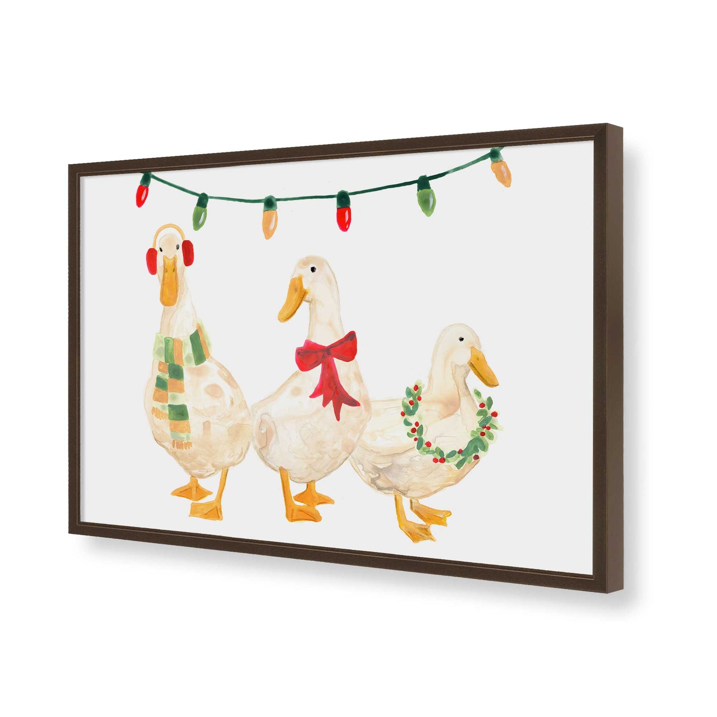 [Color:Belvinder Brown], Picture of art in a Belvinder Brown frame of the corner