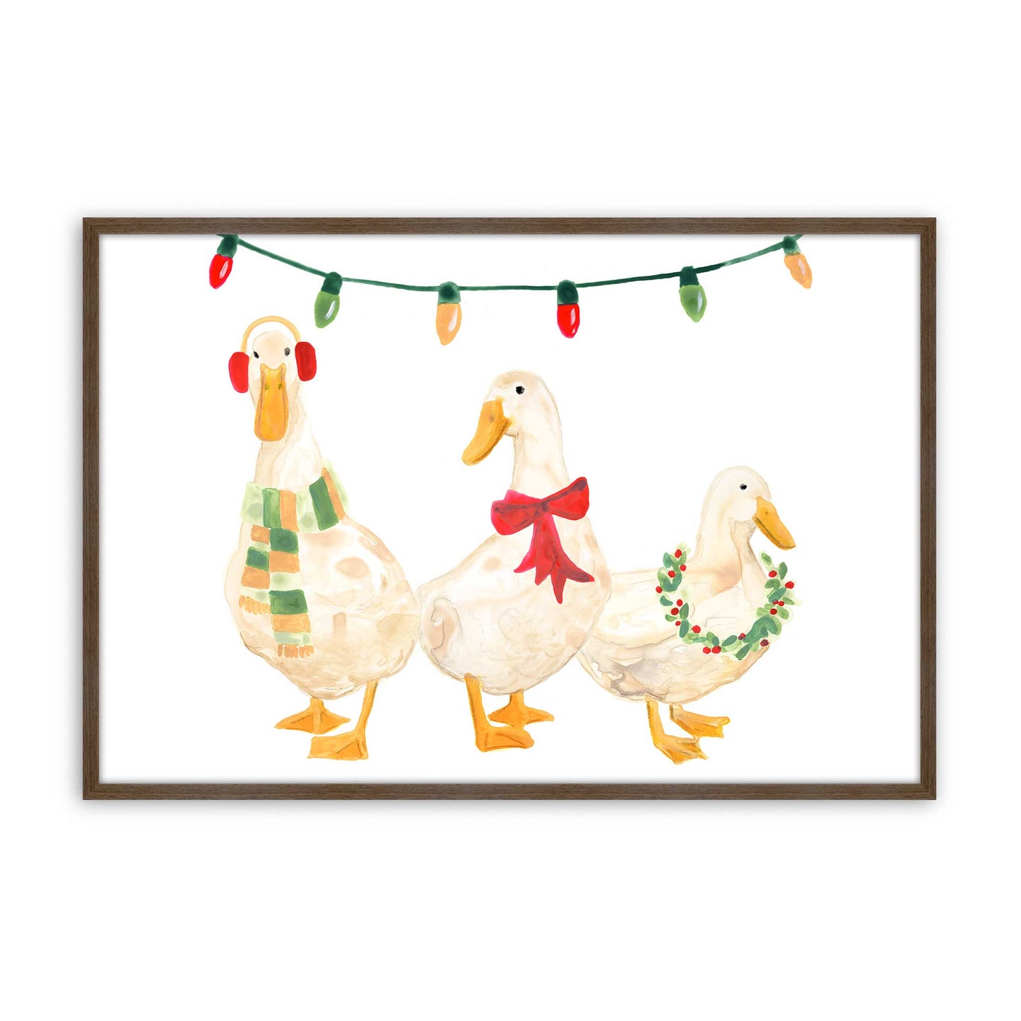 [Color:Walnut], Picture of art in a Walnut frame