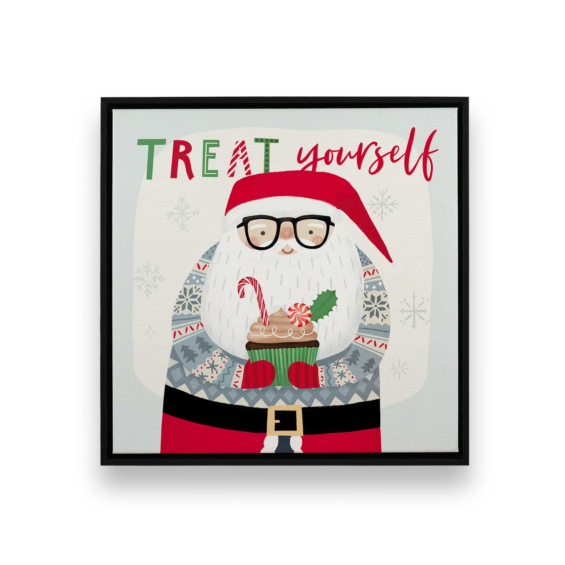 [Color:Satin Black], Picture of art in a Satin Black frame