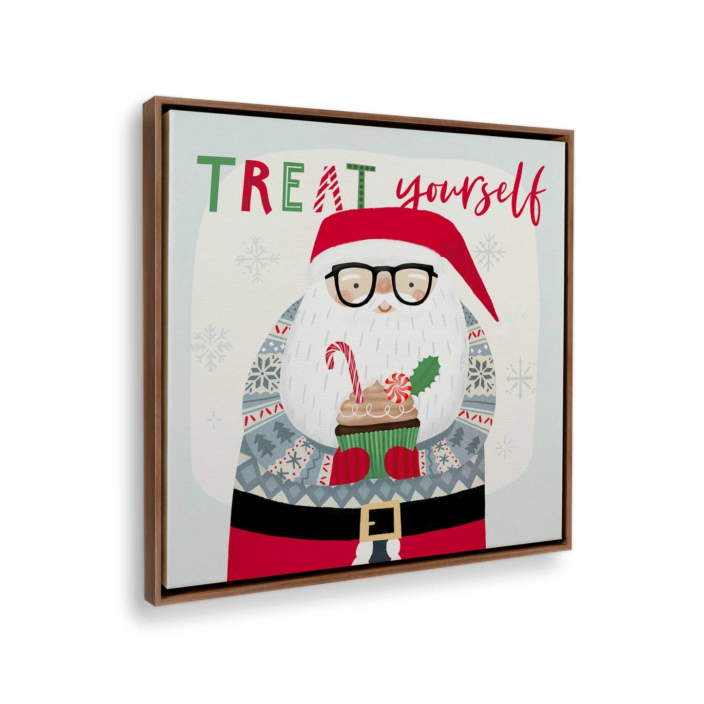 [Color:Walnut], Picture of the corner of the art