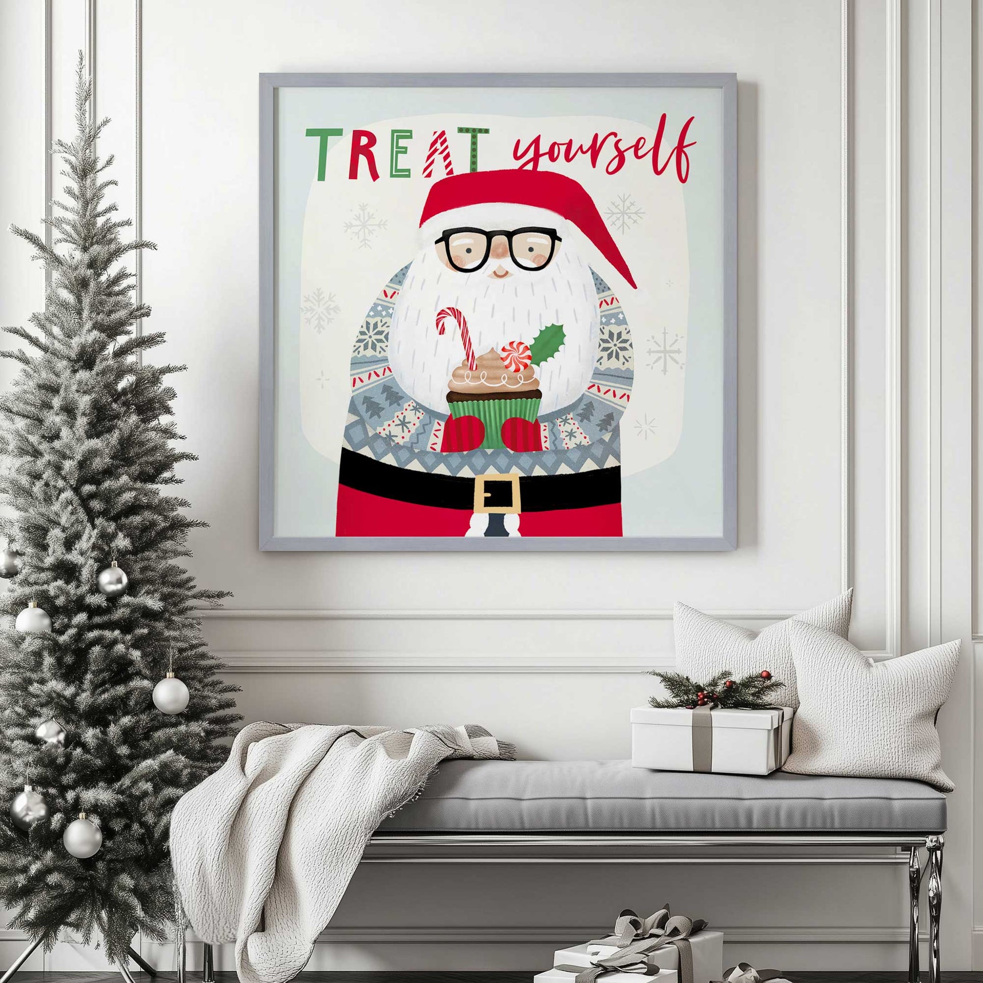 Picture of art in a room