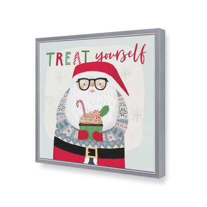 [Color:Polished Chrome], Picture of art in a Polished Chrome frame of the corner