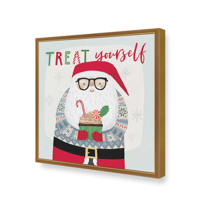 [Color:Polished Gold], Picture of art in a Polished Gold frame of the corner