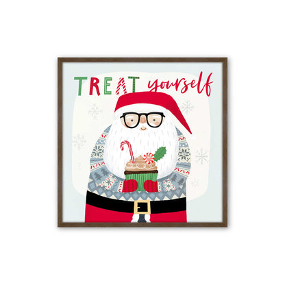 [Color:Walnut], Picture of art in a Walnut frame