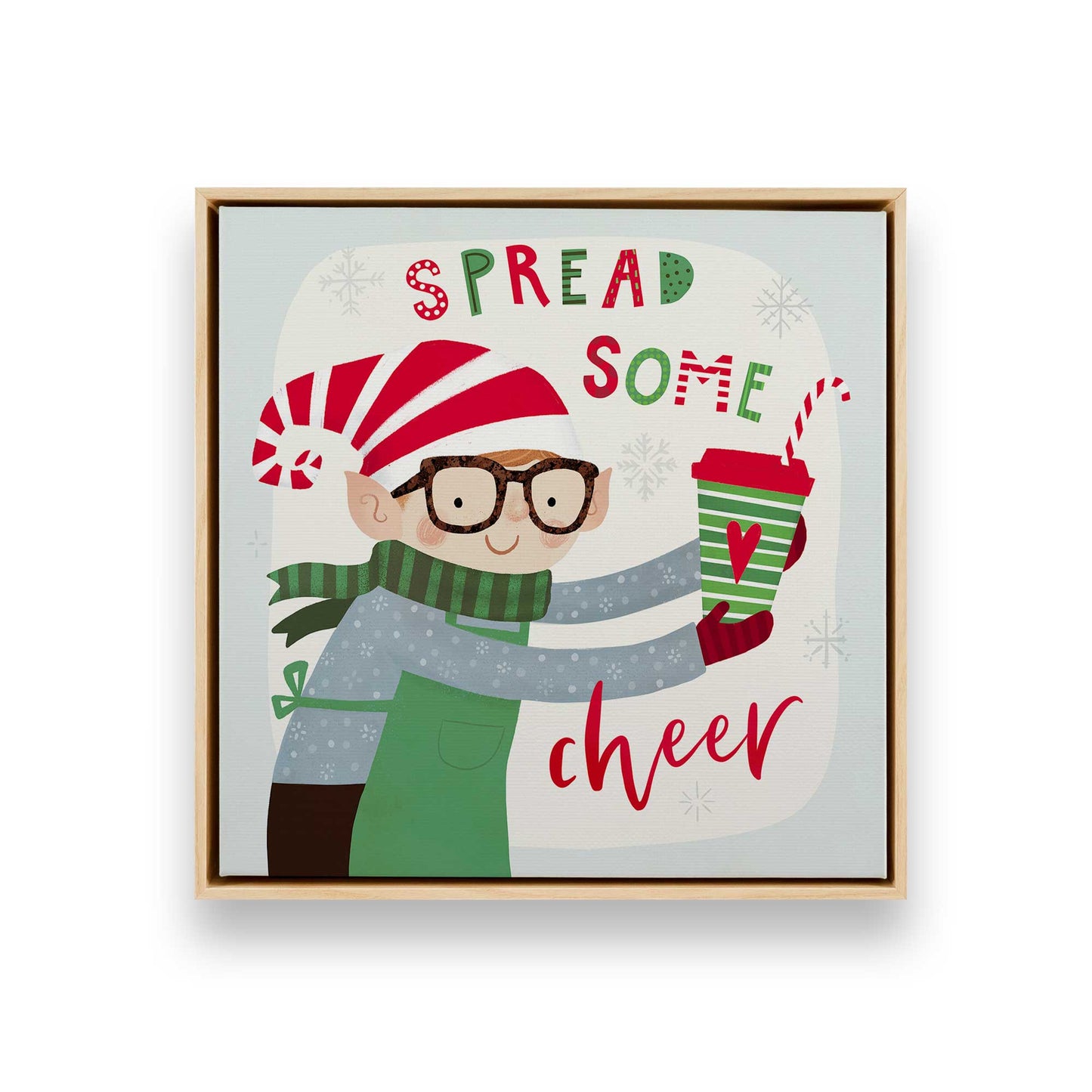 [Color:American Maple], Picture of art in a American Maple frame