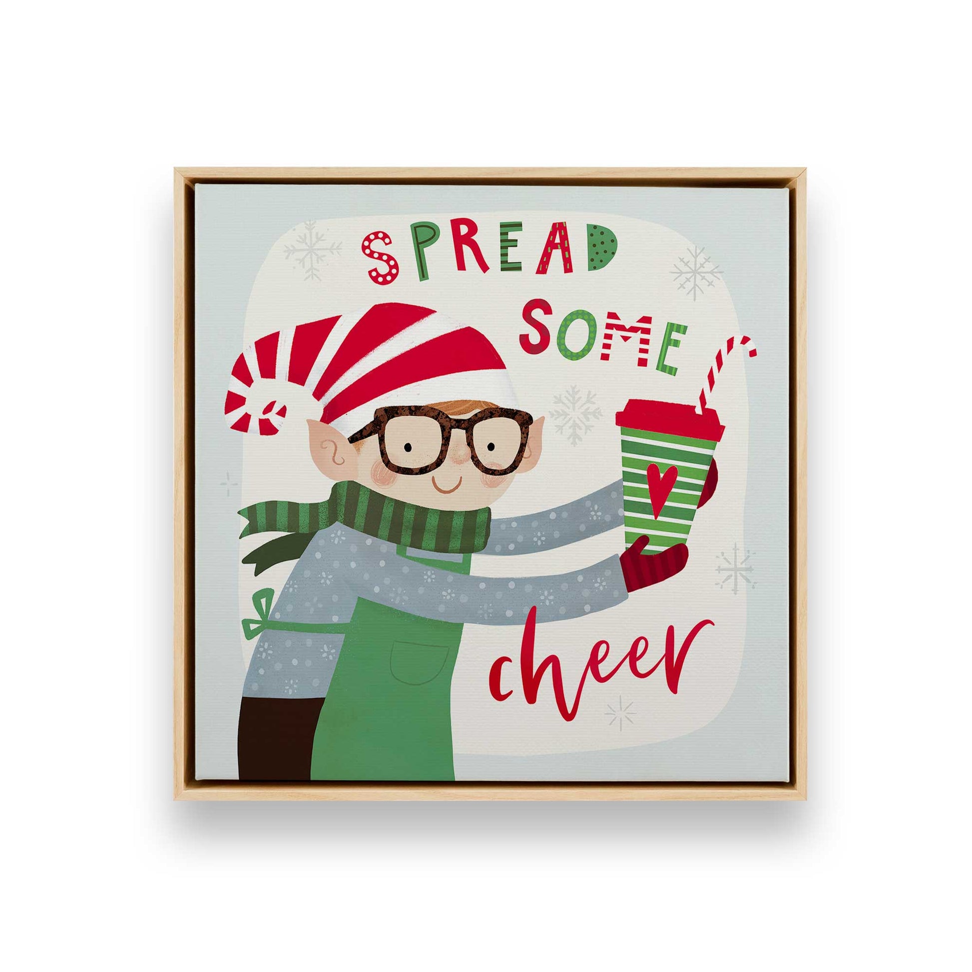 [Color:American Maple], Picture of art in an American Maple frame