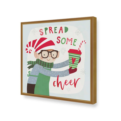 [Color:Polished Gold], Picture of art in a Polished Gold frame of the corner