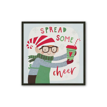 [Color:Satin Black], Picture of art in a Satin Black frame