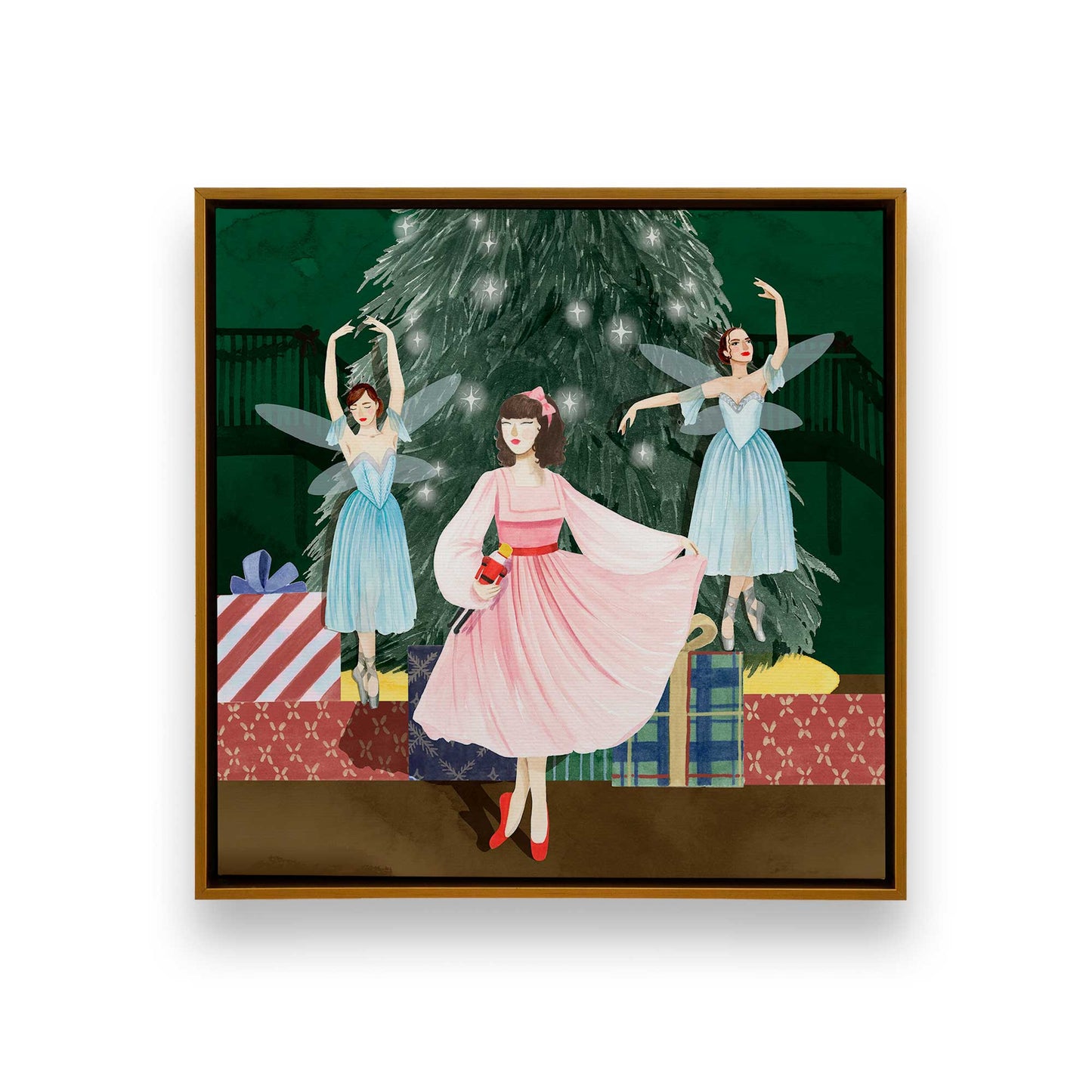 [Color:Polished Gold], Picture of art in a Polished Gold frame