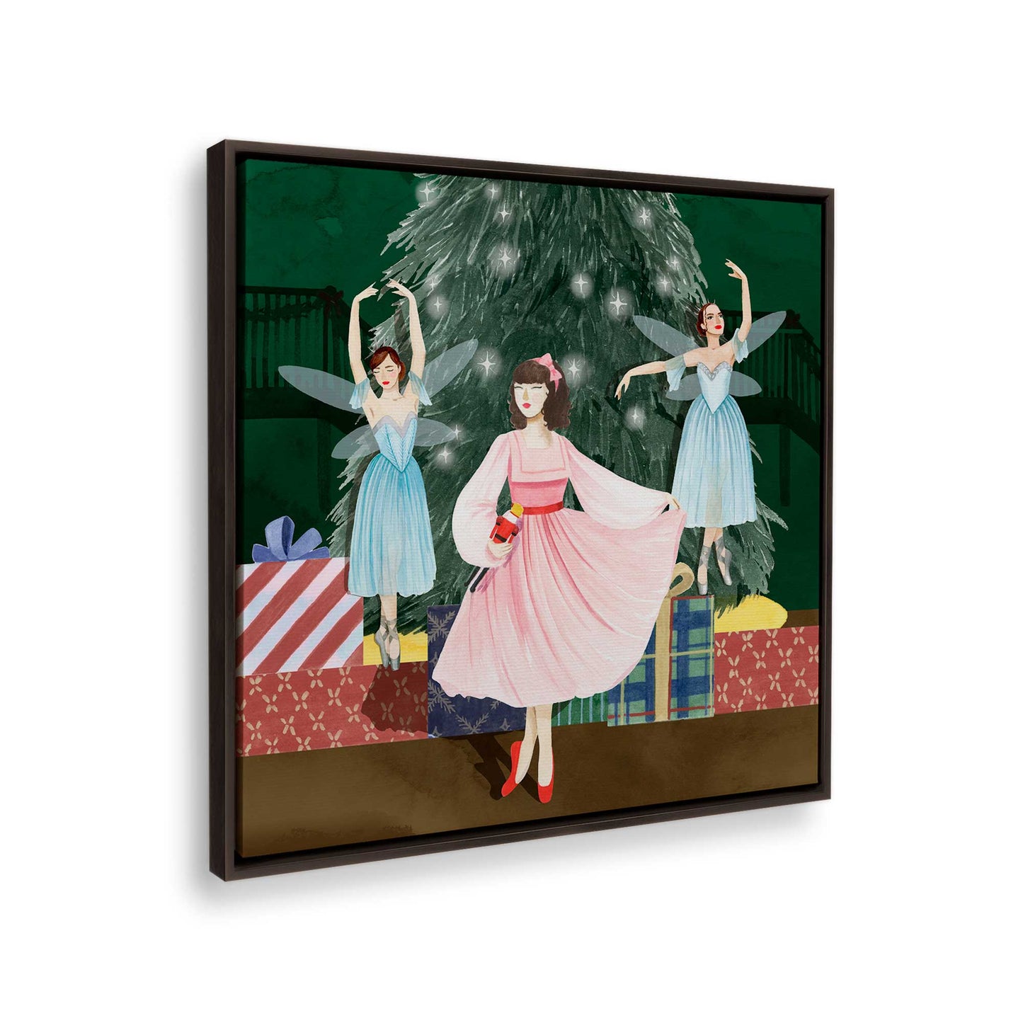 [Color:Espresso], Picture of the corner of the art